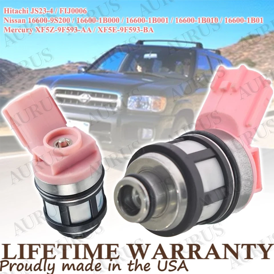 x1 OEM AURUS NEW Fuel Injector for 1996-1998 Nissan Quest 3.0L JS23-4 166009S200 - Image 3 of 4