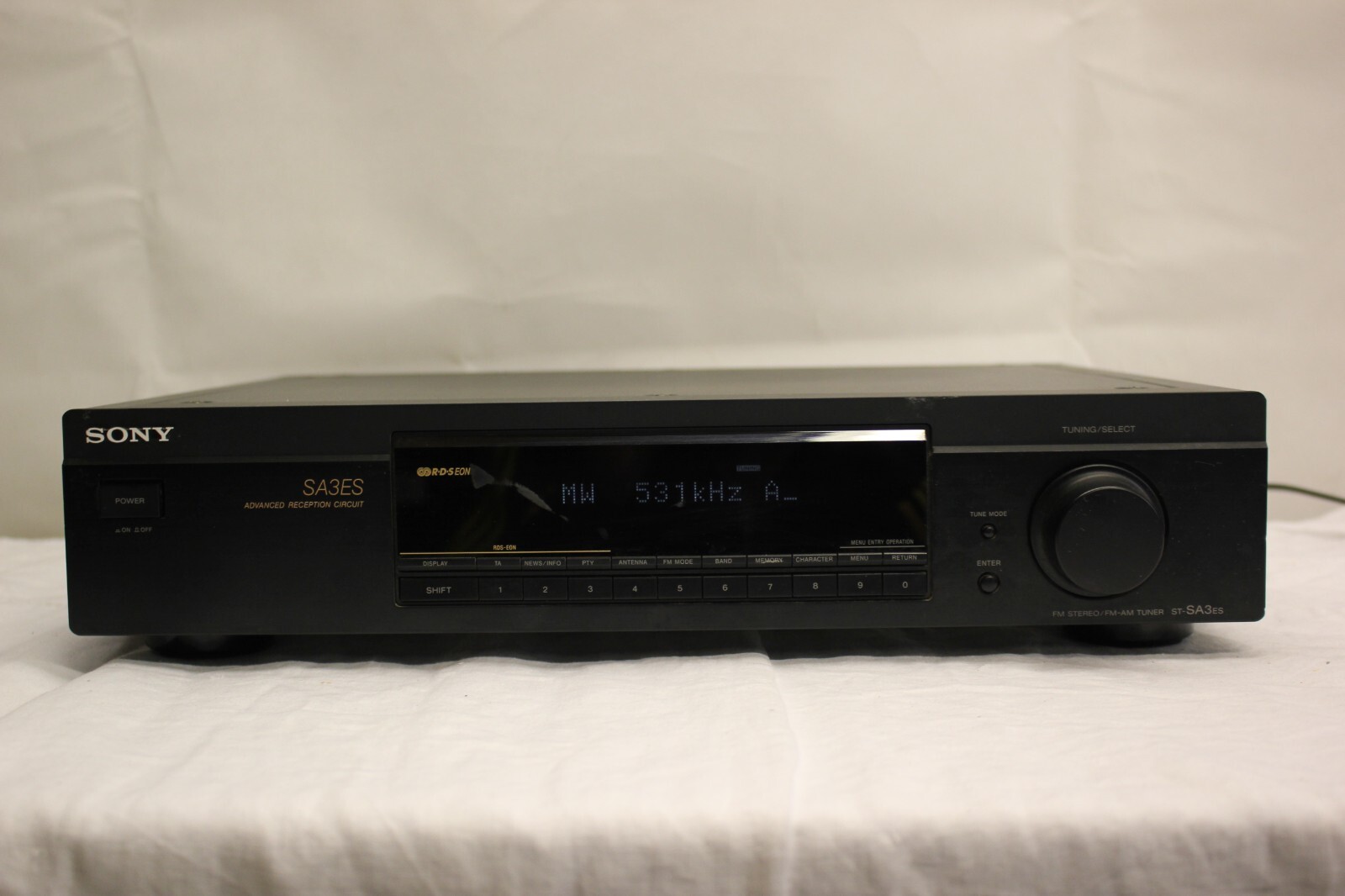 SONY ST-SA3ES AM FM STEREO TUNER NO REMOTE READ DESCRIPTION | eBay