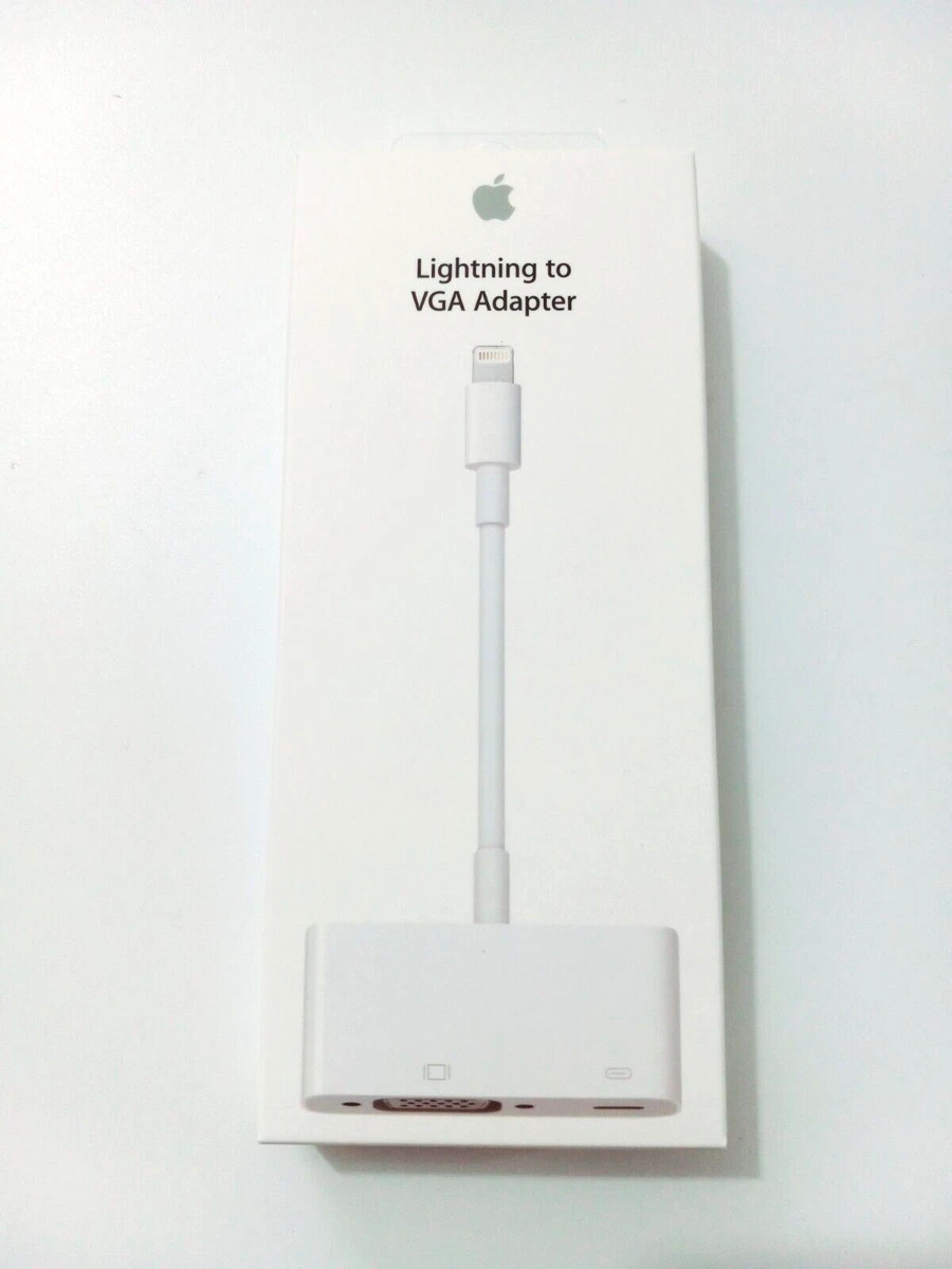 NEW ORIGINAL Apple MD825AM/A Lightning to VGA Adapter