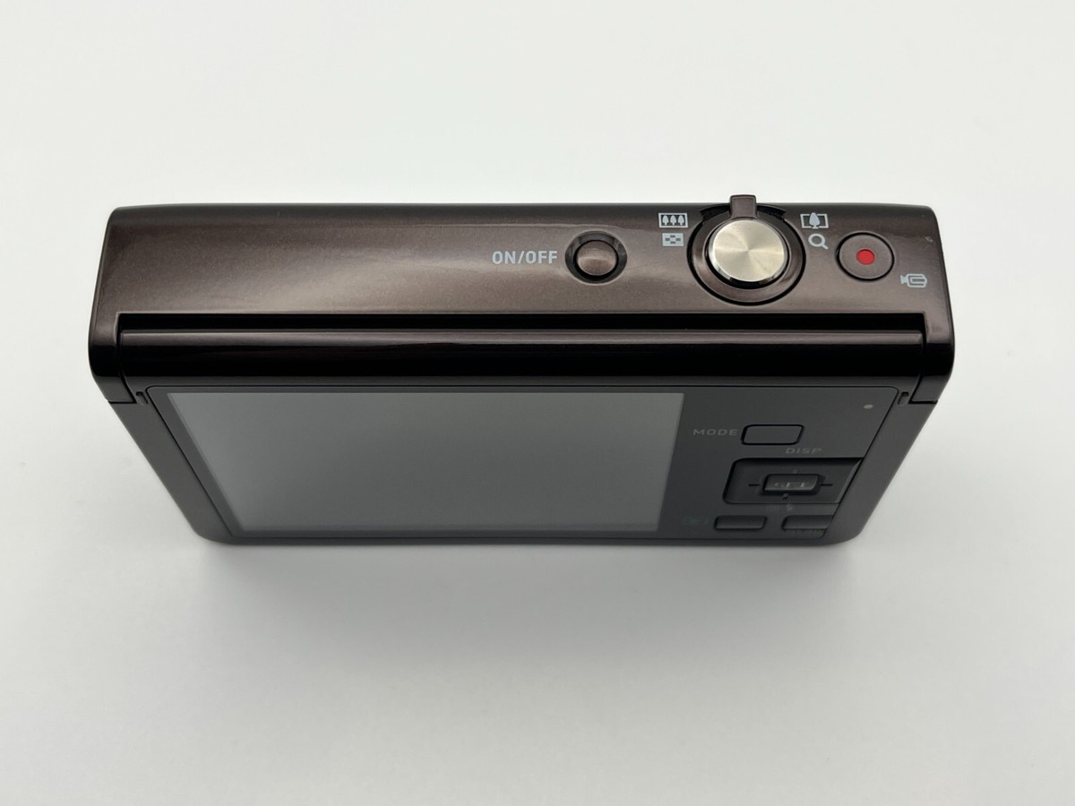 CASIO EXILIM EX-ZR50 Brown 16.1MP Compact Digital Camera From