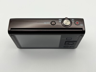 CASIO EXILIM EX-ZR50 Brown 16.1MP Compact Digital Camera From
