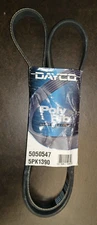 DAYCO 5050547 5PK1390 Poly Rib Serpentine Belt Made in USA