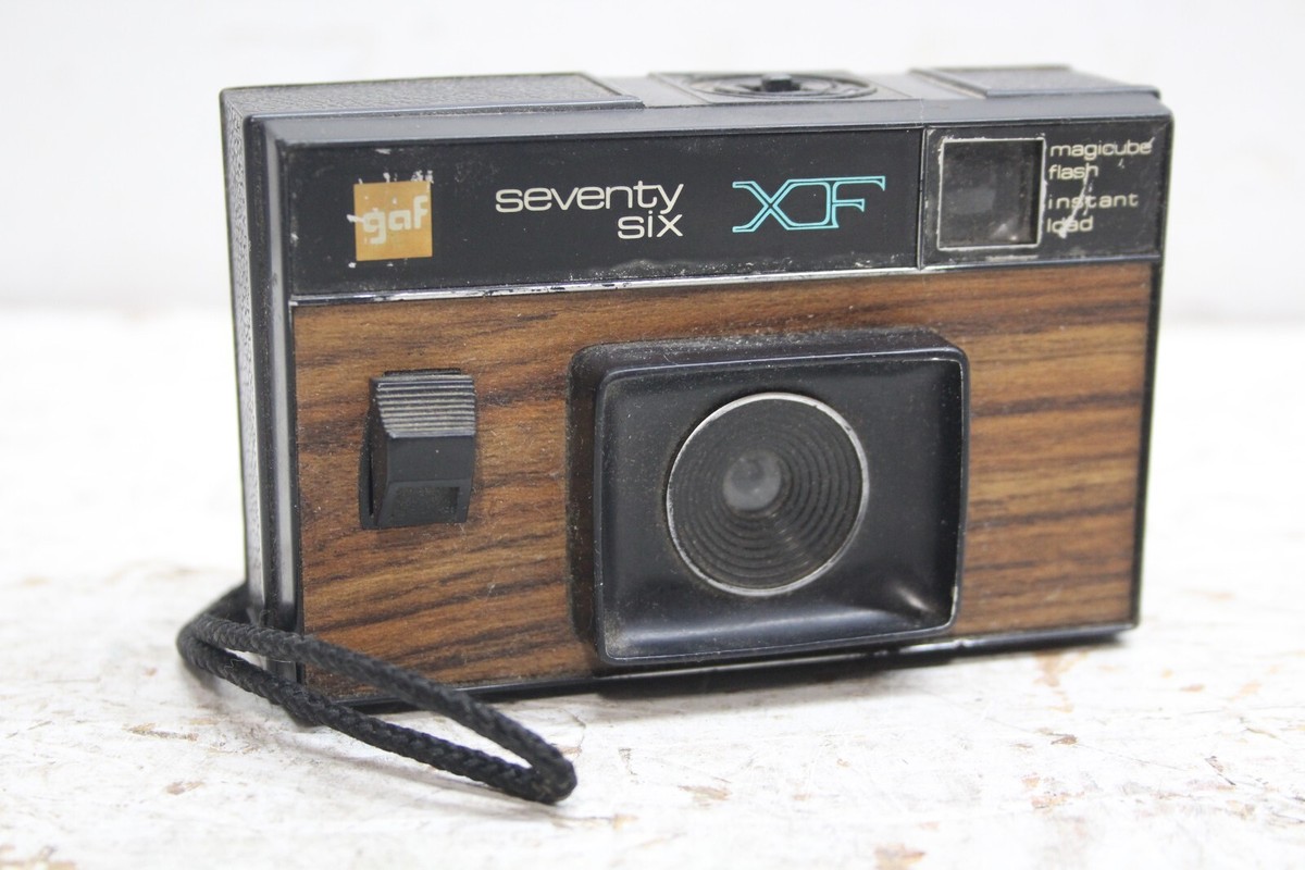 Vintage GAF Seventy Six XF Camera Magicube Flash Instant Load | eBay