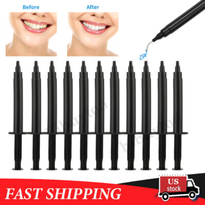 20/10PCS Dental Gingival Gel Dam Barrier Gum Protector Syringe Teeth Whitening