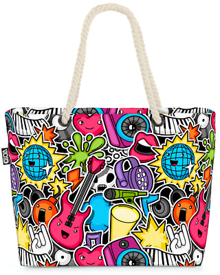 VOID Tasche Musik Pop Art Graffiti Artwork Musik Pop Art Graffiti