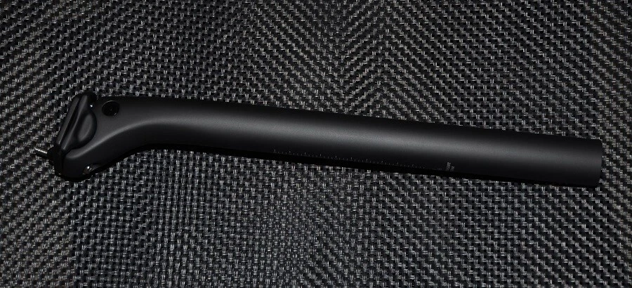 New light Carbon seatpost Titanium Bike carbone titane tige de selle 27.2x350 - Photo 1/1