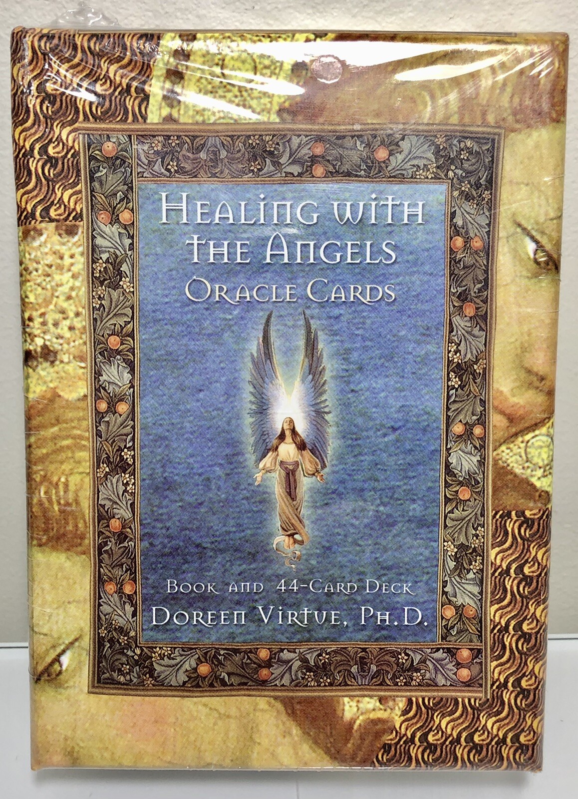 ⭕️ SEALED Healing With the Angels Oracle 44 Card Deck & Book Doreen Virtue 1999