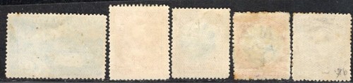 NEW ZEALAND 1898 STAMP Sc. # 70/3 INCLUDED 71c MH - Picture 2 of 2