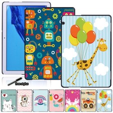 Cartoon Hard Plastics tablet Cover Case for Huawei MediaPad T3 T5 M5 M5 Lite