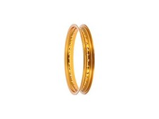 Felge 1,85 x 16" Alufelge, Gold eloxiert - für MZ ES175, ES250, ES300, ETZ125, E