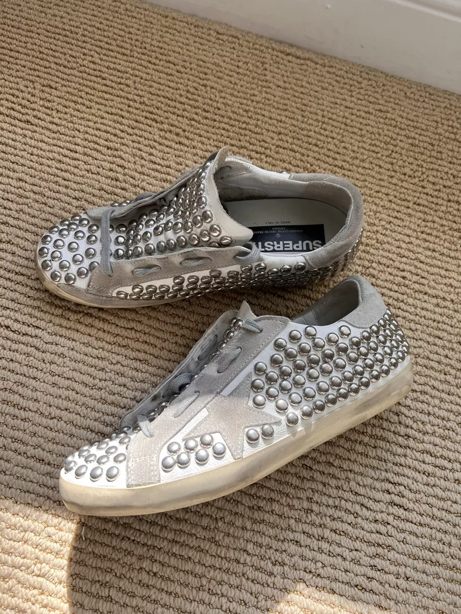 Studded golden goose sneakers sale