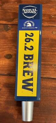 Sam Adams 26.2 Brew Bar Tap Handle BAA Boston Marathon Beer 