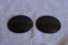ray ban sunglass lenses glass pair grey nos