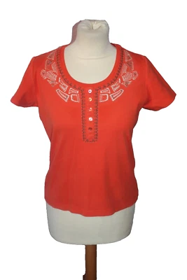 TEE SHIRT FEMME °°° SCOTTAGE °°° SEQUINS . TAILLE 2 - Photo 1/4