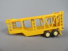 C212 Jouet Plastique Remorque Porte Voitures Jaune L 17 cm