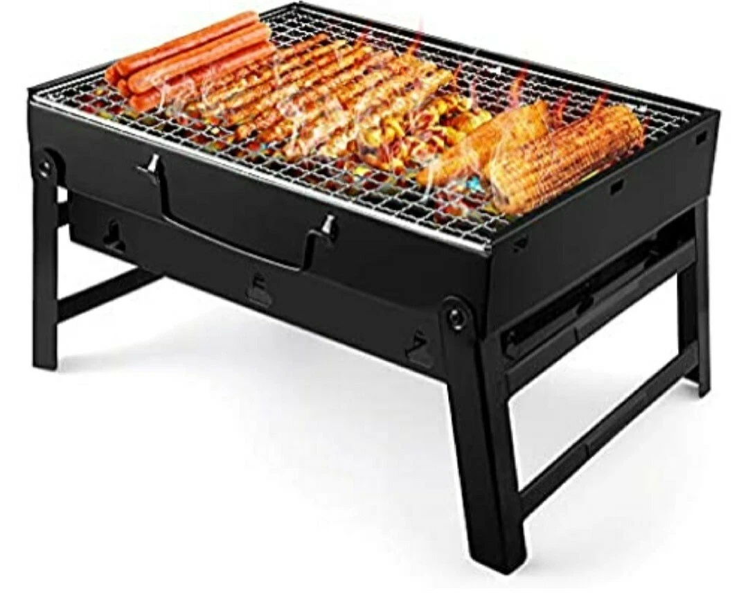 Portable barbecue grill, mini barbecue