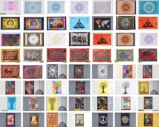 Indian Mandala Wall Hanging Handmade Wall Poster Decorative Home Cotton Tapestry