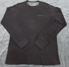Realtree Men's Size M 38/40 Brown Thermal Long Sleeve Shirt