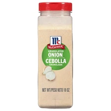 McCormick Granulated Onion, 18 oz