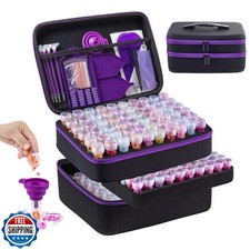 LEIYULY 180 Slots Storage Container for Diamond Art Kits with Diamond Art pen