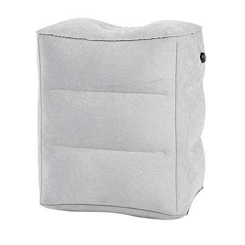 Inflatable Travel Foot Rest,PVC Airplane Rest Pillow Flat Bed for Kids to - Picture 3 of 8