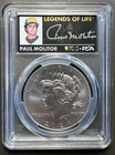 2024 Peace Dollar PCGS MS70 First Strike Rare Paul Molitor Signature / Silver