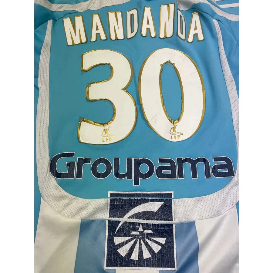Maillot football vintage Olympique de Marseille domicile #30 Mandanda saison 200 - Photo 3/4