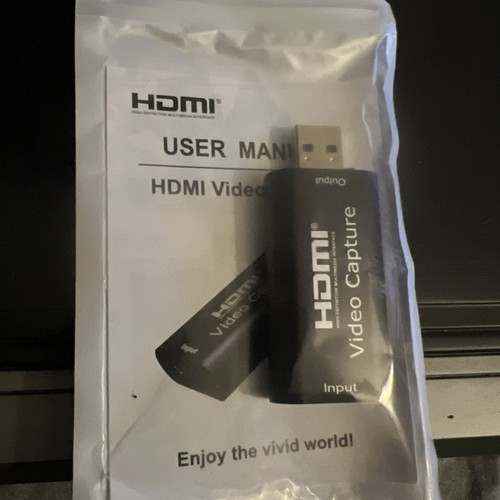 4K HDMI Video Capture Card Cam Link Card Game Audio Adapter