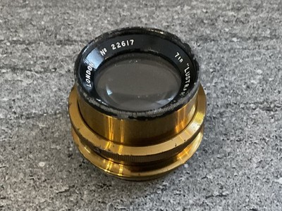 Vintage Wray London 7" Lustrar f/6.3 Wide Angle Anastigmat Lens - Large ...