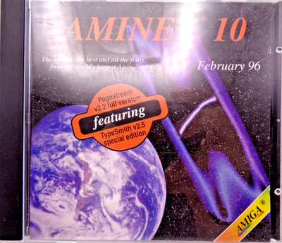 COMMODORE AMIGA -- AMINET 10 FEBRUARY 96 (TREASURE CHEST - CD-ROM)