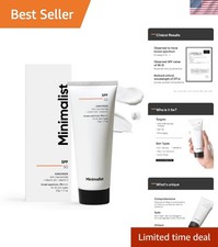 Multi-Vitamins Infused Sunscreen SPF 50  No White Cast  Broad Spectrum PA  