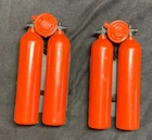 Vintage GI Joe 1964 - Sea Sled Frogman - Orange Scuba/Oxygen Tanks - Pair