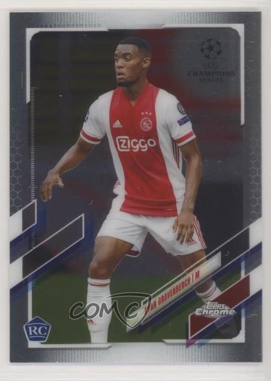2020-21 Topps Chrome UCL Ryan Gravenberch #98 0kr0