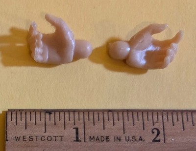 1 PAIR of hands West figures Jamie Jay Janice Josie Jane Marx Johnny Right Left
