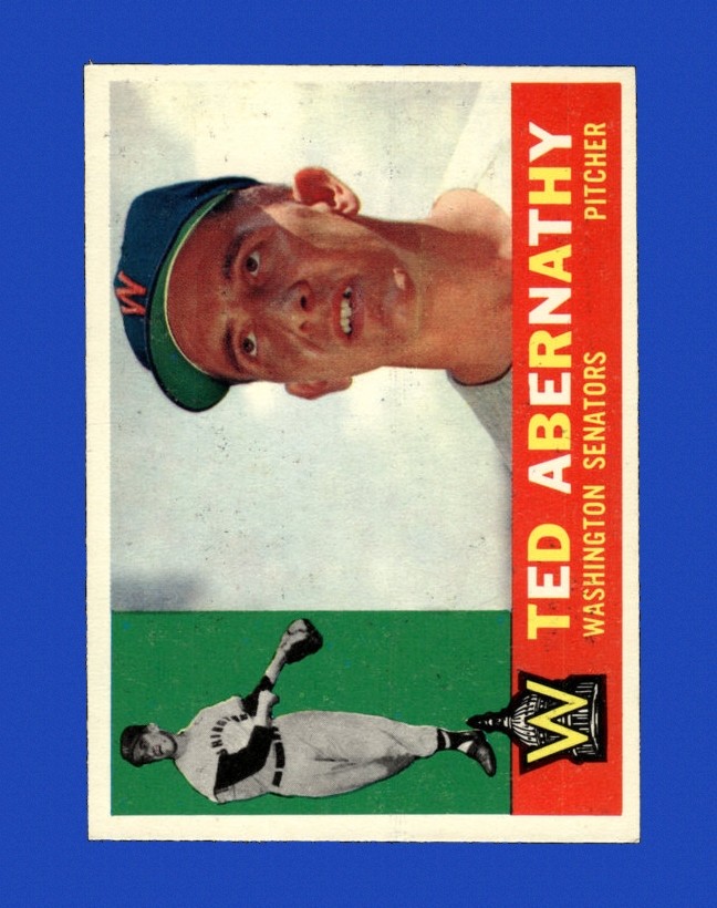1960 Topps Set-Break #334 Ted Abernathy NR-MINT *GMCARDS*