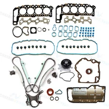 Timing Cover Gasket Oil Pan Gasket Water Pump for 02-03 Dodge Ram 1500 4.7L SOHC