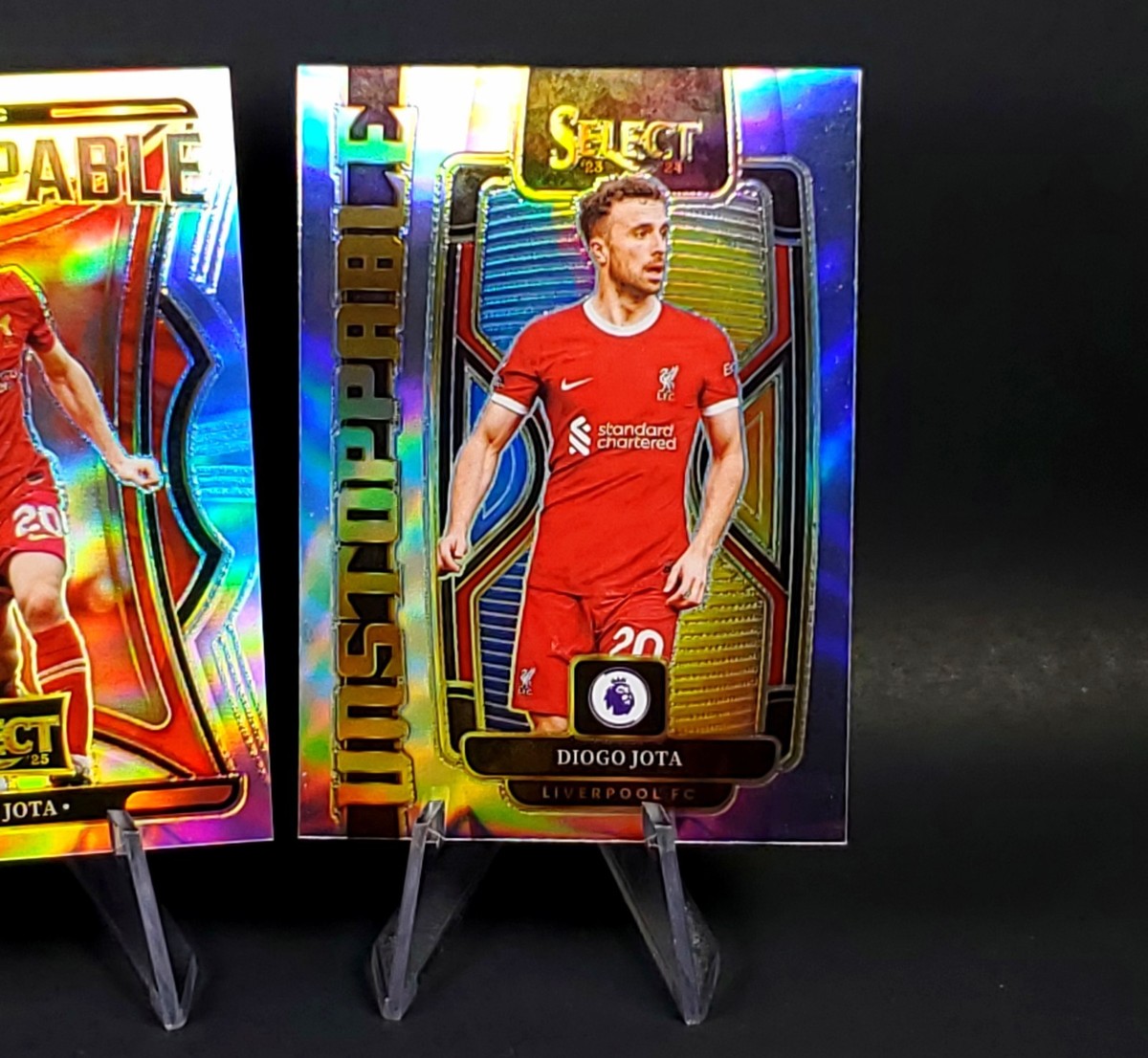 リバプール　ジョタ　 24／25シーズン　M Diogo Jota 2024-25 Panini Select FIFA Soccer Liverpool Refractor