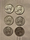 lot 1942, 1942 1944, 1946, 1957, 1961 Silver Quarters