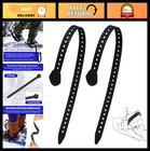 Replacement Snowshoe Bindings Strap Kit - 2 Pcs Heel Straps for Classic & Denali