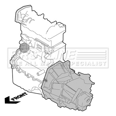 Engine Mount fits CITROEN C4 GRAND PICASSO Mk1 1.6D Front Right 06 to 13 1807EV - Picture 3 of 4