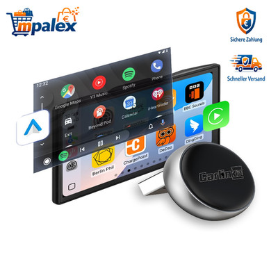 CarlinKit MINI-Ultra 3 drahtlos CarPlay Android Auto Adapter Plug-and-Play USB