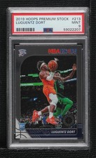 2019-20 Panini NBA Hoops Premium Stock Luguentz Dort #213 PSA 9 MINT 0c6