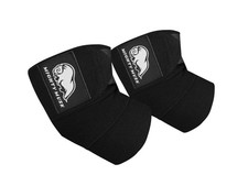 Flexible 40-inch elbow compression strap and joint support brace for bench pr...