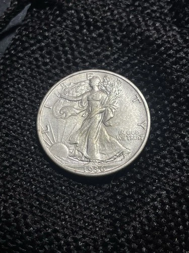 1936-D Walking Liberty Half Dollar AU