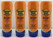 Banana Boat Sport Ultra SPF 50 Sunscreen Lotion, 8 oz Ea, 4 PACK - Brand NEW! 3.65 per gallon