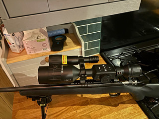ATN X Sight 4K 5 20x Digital Rifle Scope Illuminated Reticle Black Rail