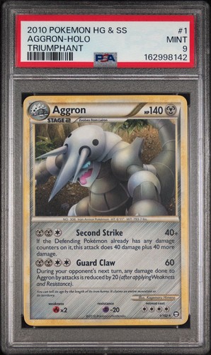 Aggron graded PSA 9 for sale on eBay