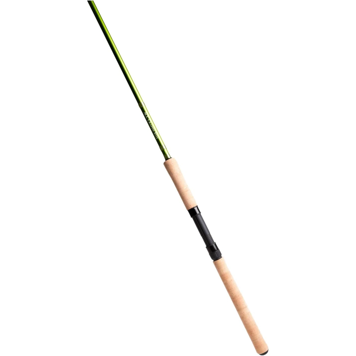 LOT OF (2) Rod - ACC Crappie Green Series 6ft 6in Spinning, Medium Fast Action