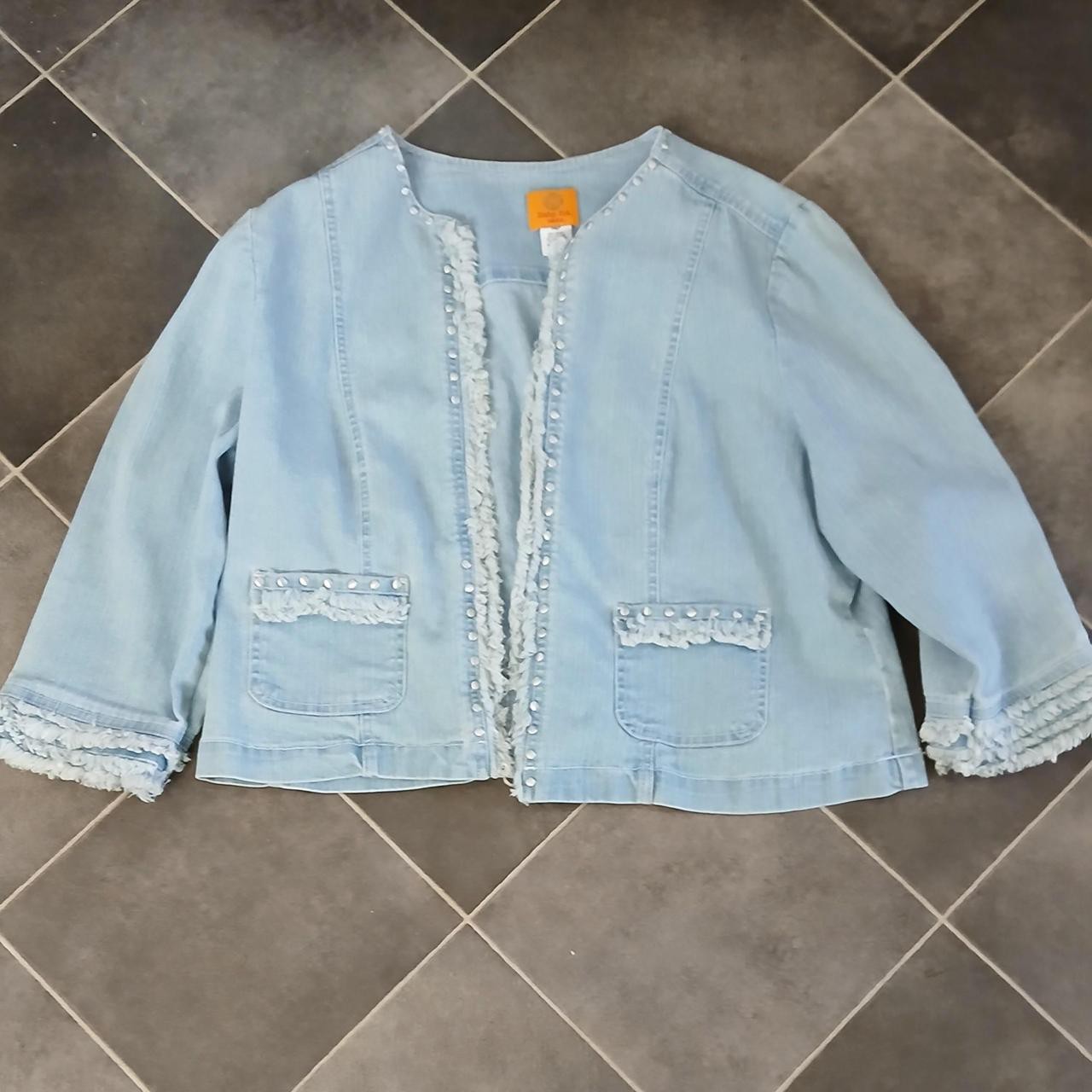 RUBY RD WOMENS COMPLETE DENIM SET - image 3