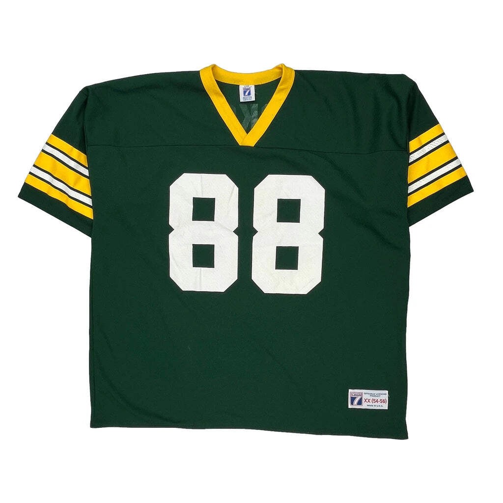 Green Bay Packers Logo Athletics Football Football Jersey - 2XL Green Polyester